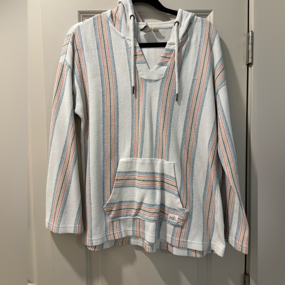 Roxy Multicolor Striped Hoodie